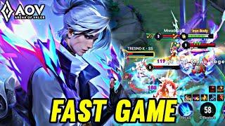 AOV : ROURKE GAMEPLAY | FAST GAME - ARENA OF VALOR LIÊNQUÂNMOBILE ROV