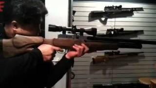 Semi automatic PCP air rifle