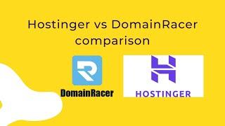 Hostinger Vs Domainracer Hosting