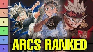 RANKING EVERY SINGLE Black Clover Arc | Black Clover Tier List!