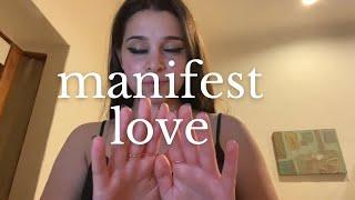 MANIFEST LOVE IN YOUR SLEEP (sending you asmr reiki, affirmations, subliminals)