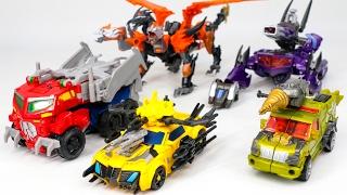 Transformers Prime Beast Hunters Bumblebee Optimus Prime Predaking Shockwave Vehicle Robot Car Toys