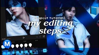 my editing steps on CAPCUT (requested) | YourMina