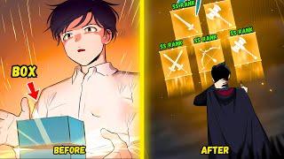 he opened 10,000 luck boxes to get SSS rank skills and equipment - Manhwa Recap