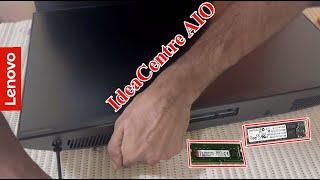 Lenovo IdeaCentre AIO 3 24ITL6 Upgrade | AIO 3 24ITL6 Ram and M.2 NVMe SSD Upgrade | Disassembly