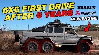 Full engine swap on 6x6 G63, Did it work?