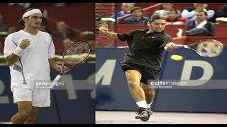 Marcelo Ríos vs Roger Federer Madrid 2002 Highlights HD