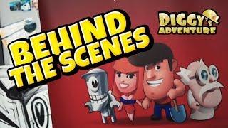 Diggy's Adventure: Behind the scenes