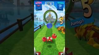 Sonic dash running sim #sonic #dash