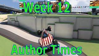 How To Beat Week 12 Author Medals for TrackMania Shorts