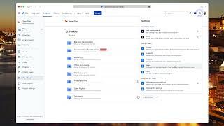 Using the Team Files app for Jira - Using the Admin settings
