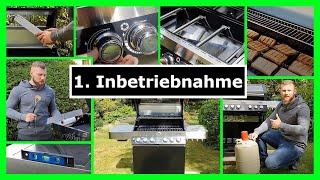 Gasgrill Erste Inbetriebnahme [Für Anfänger]