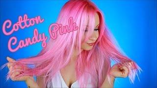 Manic Panic Cotton Candy Pink hair tutorial