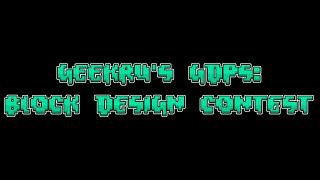 Geekru's GDPS - Block Designer Contest (1)