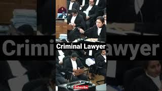 Criminal Lawyer in Supreme Court #advocate #lawstudent #legal #shorts