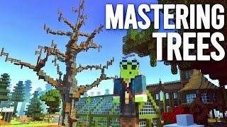 Learning How To Make Realistic Trees! - Let's Play Minecraft 648