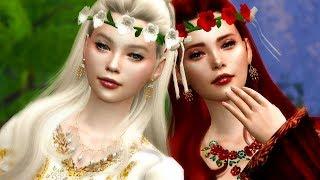 SNOW WHITE & ROSE RED aka I gave my Snow White sim a makeover | The Sims 4