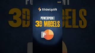 How to Add 3D Models in PowerPoint #shorts #powerpointtutorial