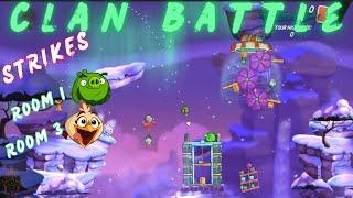 Angry Birds 2 AB2 Clan Battle - STRIKES - Room 1 (Leo) & Room 3 (Melody) only.  6/22/25
