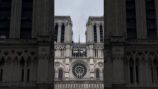 Notre-Dame's rebuilt spire revealed as scaffolding removed | #Shorts | Dezeen