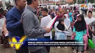 Pemkab Cirebon Tebar Santunan Hingga Bantuan Beasiswa