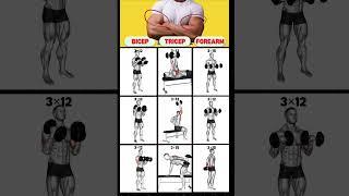 9 Powerfull Dumbbell Arm Workout to Transform Upper Body| #workout #armworkout