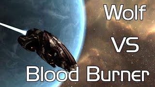 EVE Online Level 4 Blood Raider Burner Mission using a Wolf (Anomic Agent)