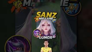 Sanz 83% Winrate Lunox S33 Build! Mobile Legends #mobilelegends #mlbb #gaming