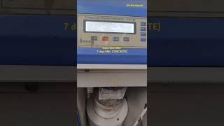 CTM machine Automatic |How to do cube testing?|M25 cube testing #viral​ #viralvideo​ #short