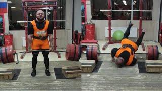 Ivan Makarov 550KG/1212LBS Deadlift Attempt