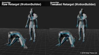 Retargeting Mocap in MotionBuilder - Cinematic