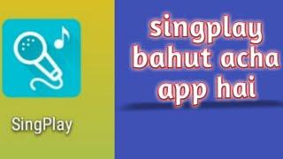 How to make use singplay karaoke mobile app