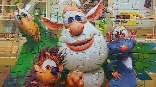 Booba with best friends - puzzle for children BOOBA | Merry Nika