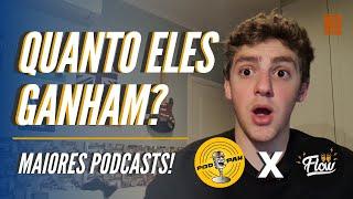 Ranking dos maiores Podcasts do Brasil! Quanto cada um ganha? | Jovem Estagiário