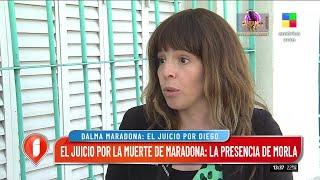  Dalma Maradona, sobre la suspensión del juicio por la muerte de Diego: "Es mejor que sea un tirón"