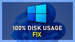 Windows 10 - 100% Disk Usage in Task Manager Fix