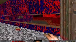 Doom level E3M6, Mt. Erebus: Blue key