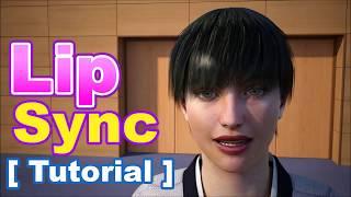 ‍DAZ Studio Tutorial: How to Make a Lip Sync Animation