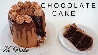 Super Moist Chocolate Cake Recipe | No Bake | Savor Easy