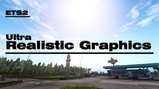 ⁴ᴷ⁶⁰ ETS2 | REALISTIC GRAPHICS MOD v5.0 | ► ReShade (ON - OFF) | Gameplay