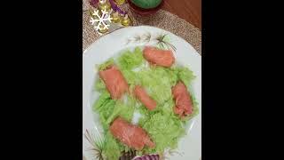 Вкусный салатик #домашняяеда #рецепты