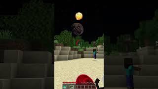 Friends Noticed Lunar Moon and Were Scared of New Structure...? #meme #shorts #minecraft