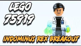 Speed Build and Review of LEGO Jurassic World Indominus Rex Breakout #75919