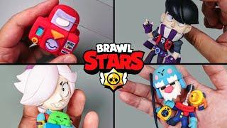 BrawlStars Collection clay Art - EDGAR,COLETTE GALE,SURGE