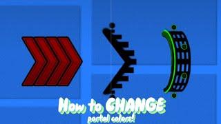 [First Tutorial] How to Change Portal Colors! || Geometry Dash