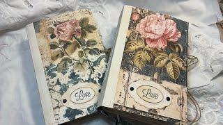 New Beginnings  - New year - junk Journals x 2