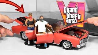 I brought a car and characters from GTA 6 to life using plasticine