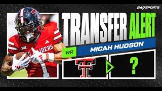 Former 5-star Texas Tech WR Micah Hudson Enters Transfer Portal | College Football News