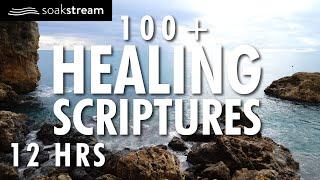 Bible Verses For Sleep | 100+ Healing Scriptures With Soaking Music | 12 Hours (2020)