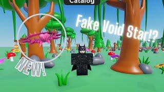 Fake Pink UGC Void Star for 200 Robux | Roblox